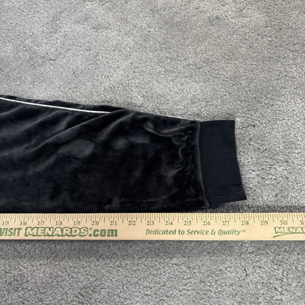 Nike Sportswear Velour Heritage Sweatpants Women M Black Velvet Joggers Athletic - Picture 7 of 7